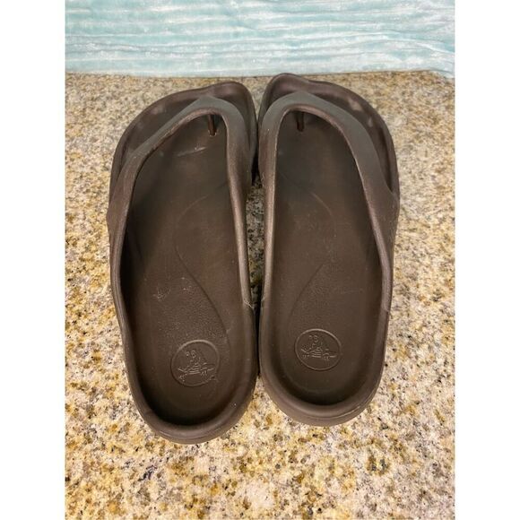 Crocs brown flip flops - Picture 4 of 6